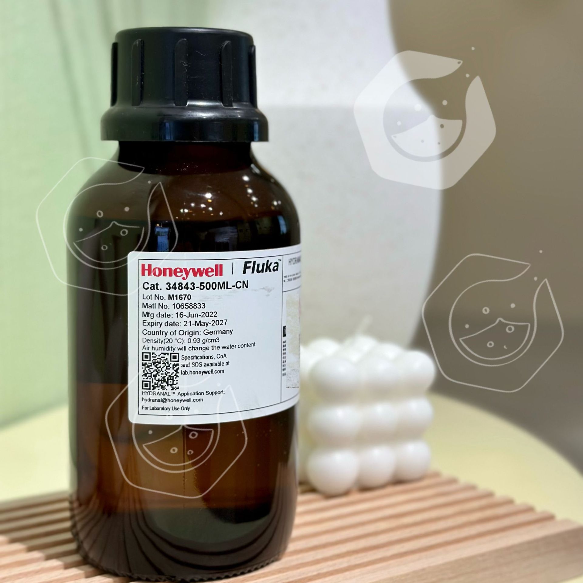 Honeywell-Fluka34843卡尔费休500ml库伦法阳极液 测长链烃