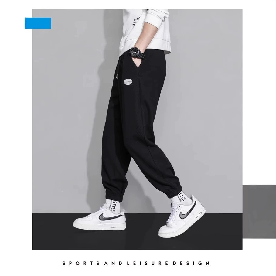 Men's autumn trend trousers, 2024 years, oversize