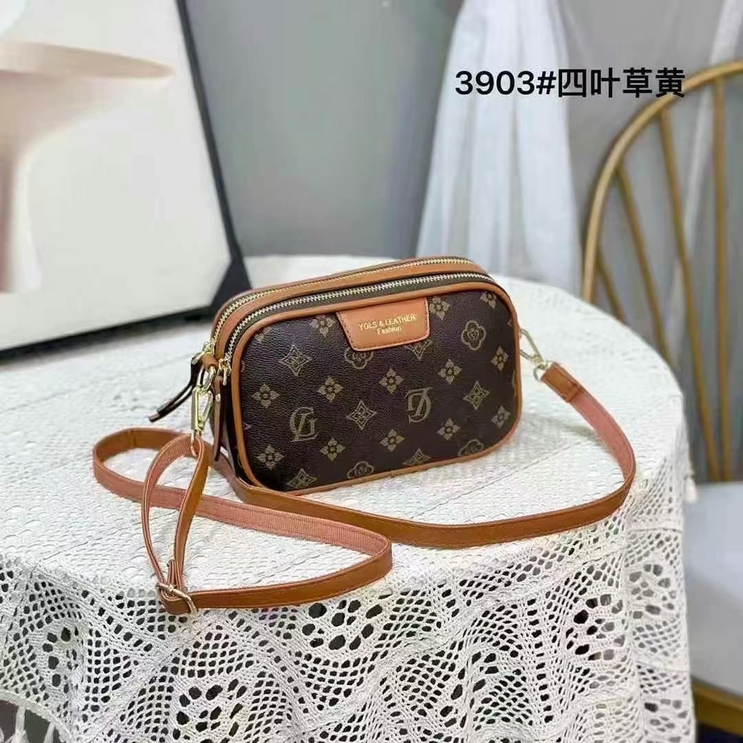 经典百搭相机包新款女包斜挎包复古老花妈妈包时尚单肩小方包小包