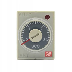 安良 Реле ограниченного времени AMY-2 оригинальное напряжение AMY-4 AC220V DC24V 1S 30S 60S