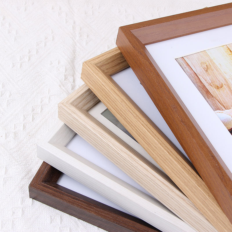 相框擺台ins簡約風掛牆畫框6寸7寸8寸桌面擺件高級質感照片款框架