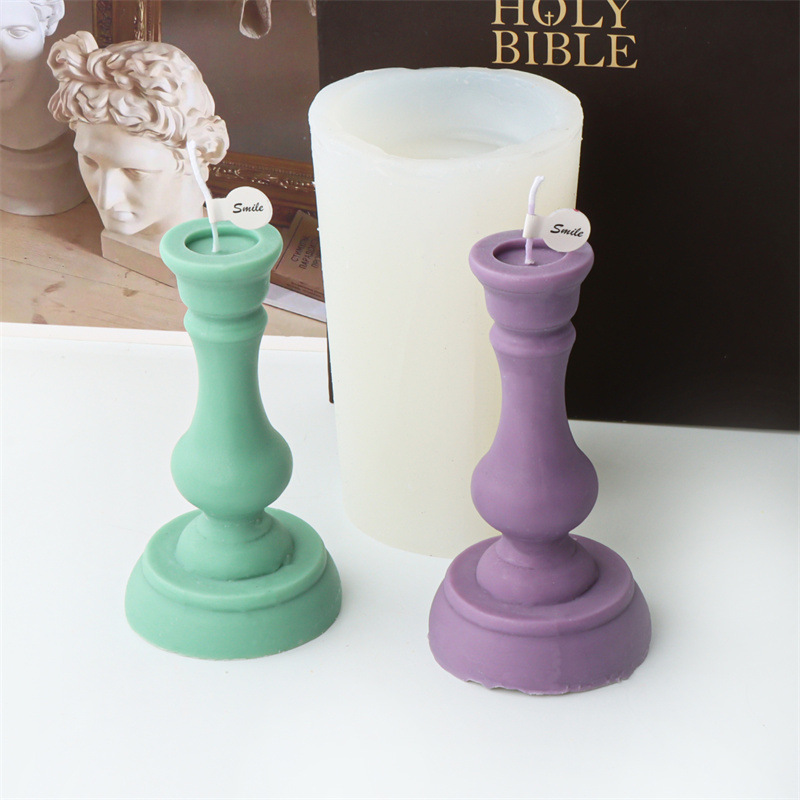 硅胶复古烛台造型蜡烛模具 (7).jpg