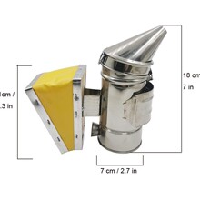 亚马逊热销出口型迷你喷烟器养蜂工具驱蜂迷你熏烟器不锈钢喷烟气