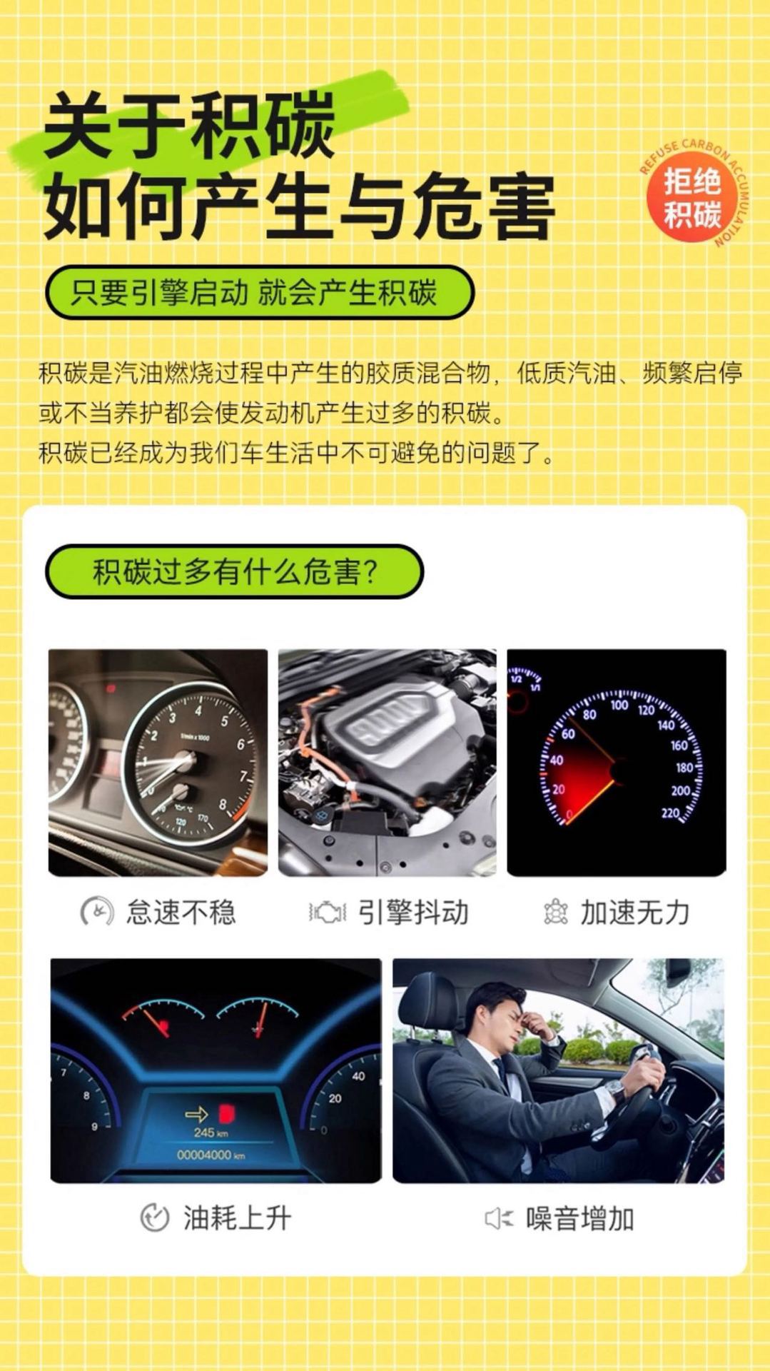 Car No.1 Concentrated Fuel Additive Solid Fuel Booster Removes Carbon Deposits and Boosts Power