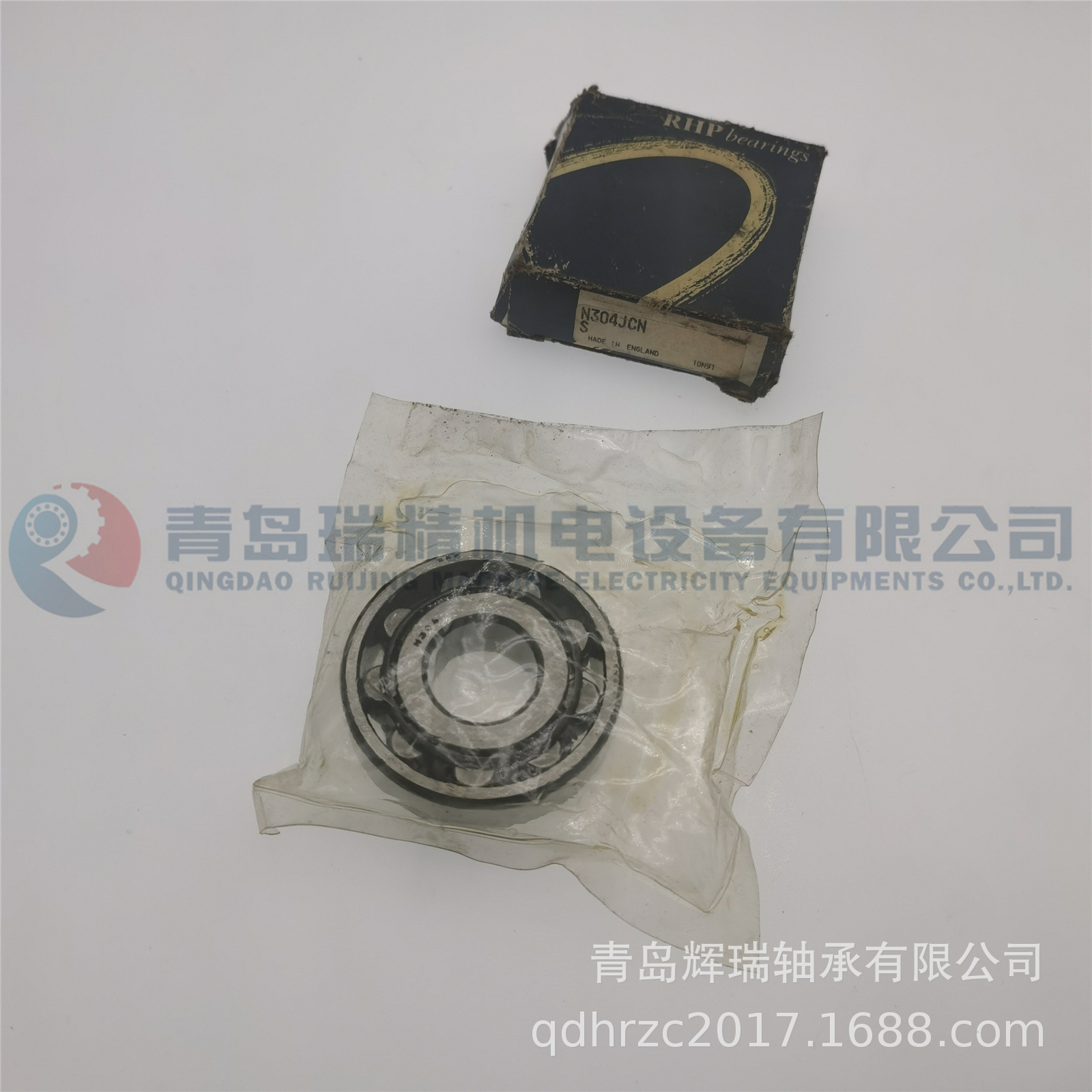 RHP圆柱滚子轴承 N304JCN 20mm X 52mm X 15mm