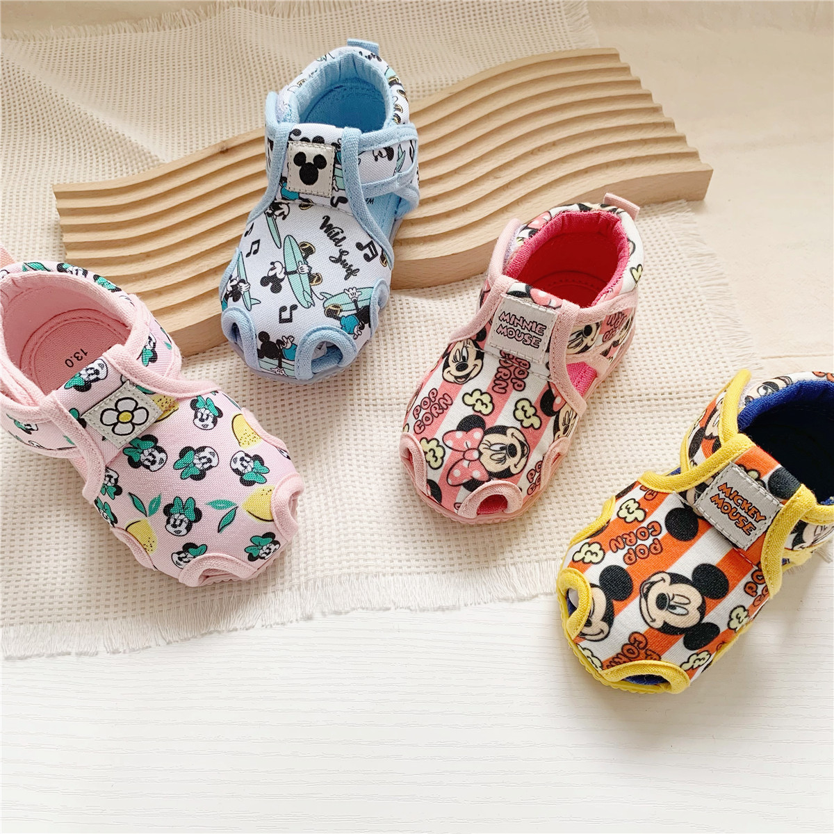 Export Day Single Summer D Children's Baotou Sandals Baby Soft Bottom Toddler Shoes Men's and Women's Cartoon Children's Sandals