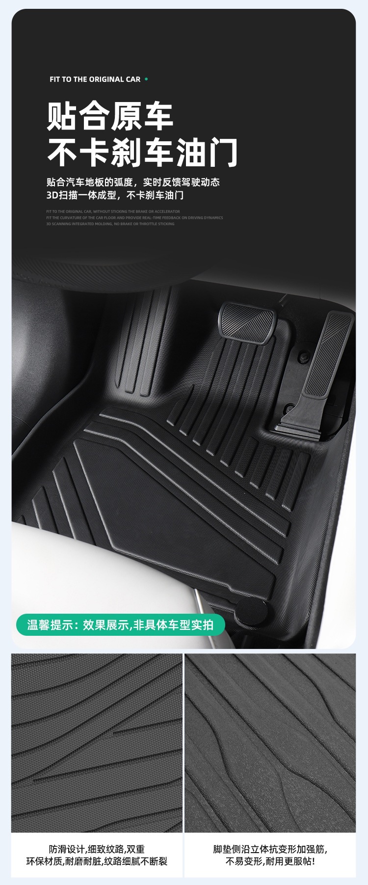 Suitable for 26 models of Volkswagen ID.ERA 5S car floor mats, custom-made TPE floor mats and trunk mats for cross-border sales