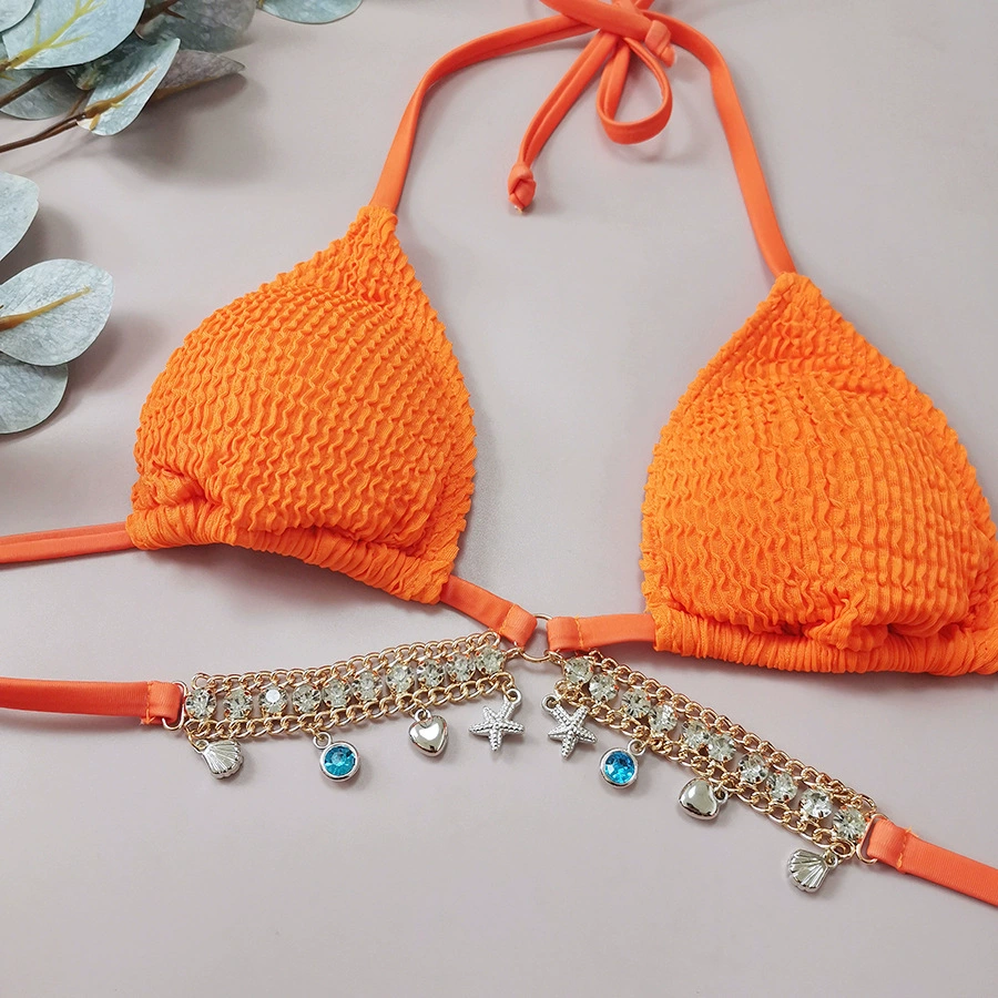 Цепочка с бриллиантами, пояс, волнистый купальник, для импорта, Aliexpress