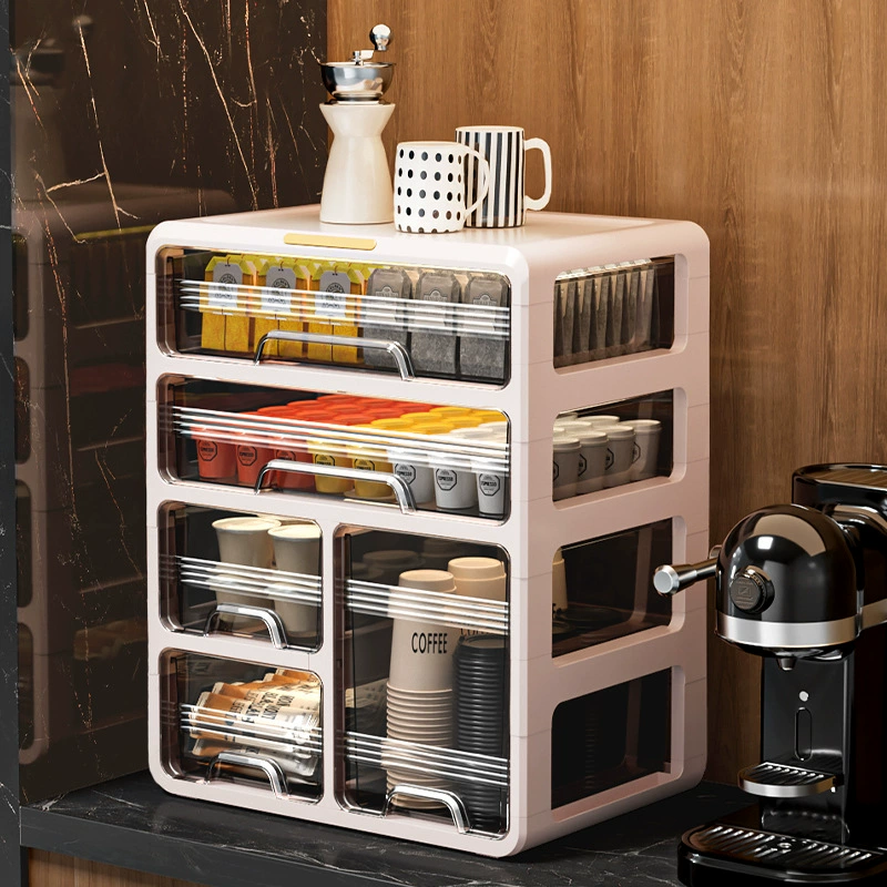 Коробка для хранения чайных пакетиков в форме ящика для офиса чайная комната закусочная кофейная капсула стойка столешница коробка для хранения