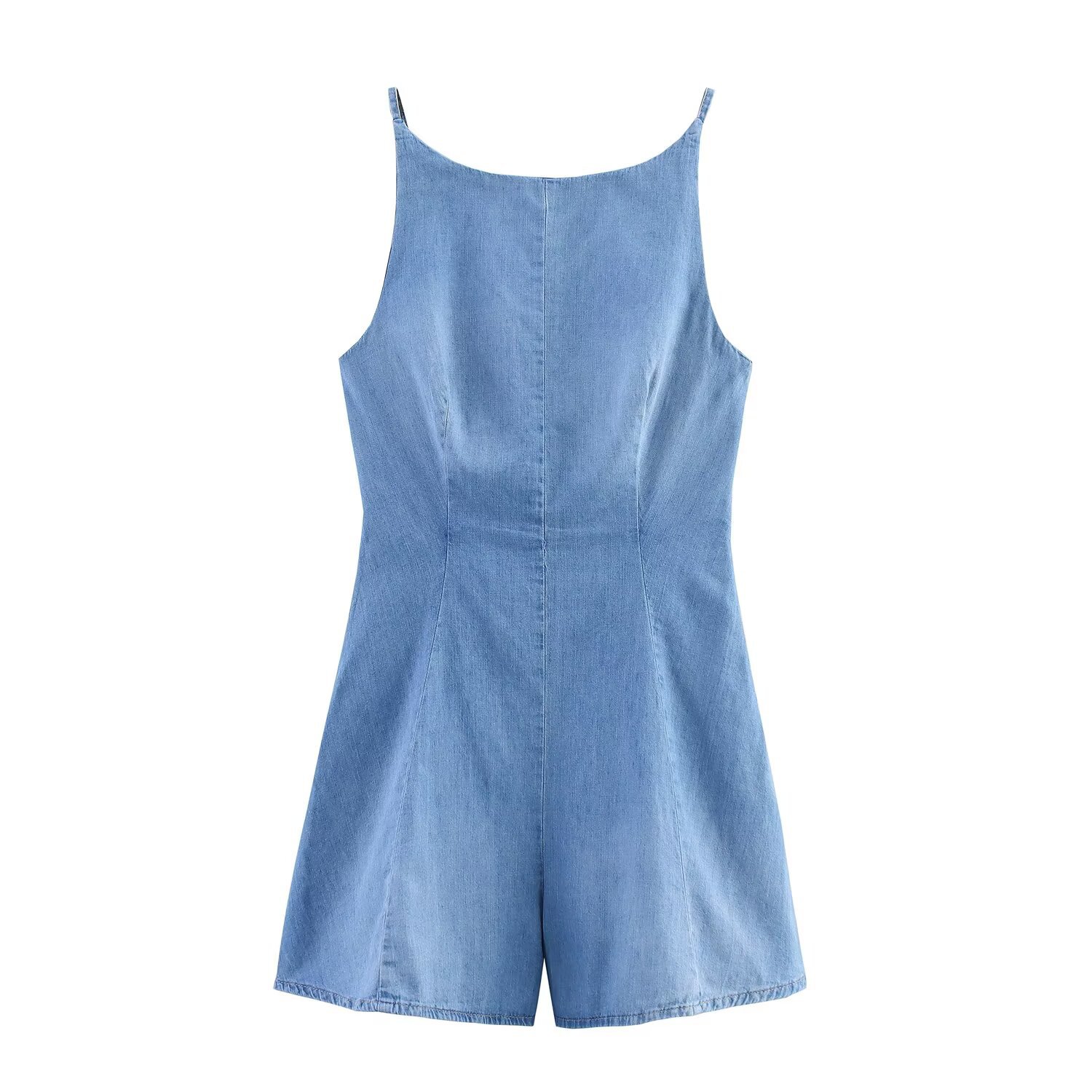 TAOP & ZA ropa de mujer verano 2026 nuevo estilo europeo y americano jeans de moda pantalonés corto 4365085