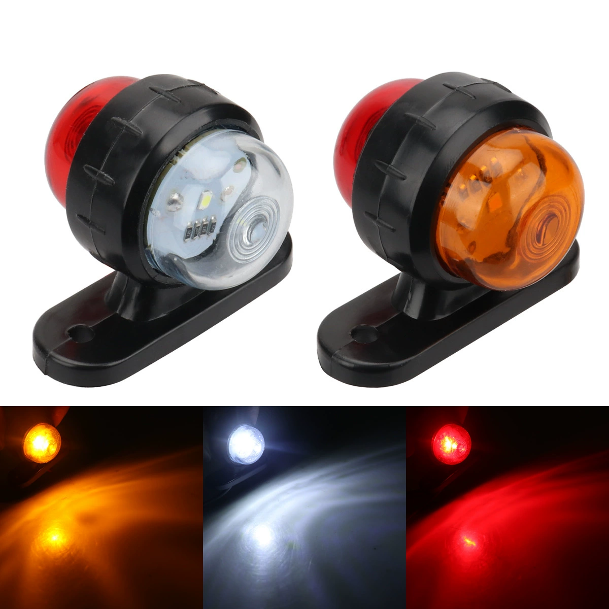 Светодиодные сигнальные огни для грузовиков: боковые, габаритные, указатели поворота, габаритные огни, светодиодные указатели поворота, сигнальные огни