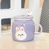 Soft Meng Rabbit Girl Pure Ceramics Mark Cup Milk Cup Coffee Coffee Water Cup Suggestal Gift Manufacturer wholesale