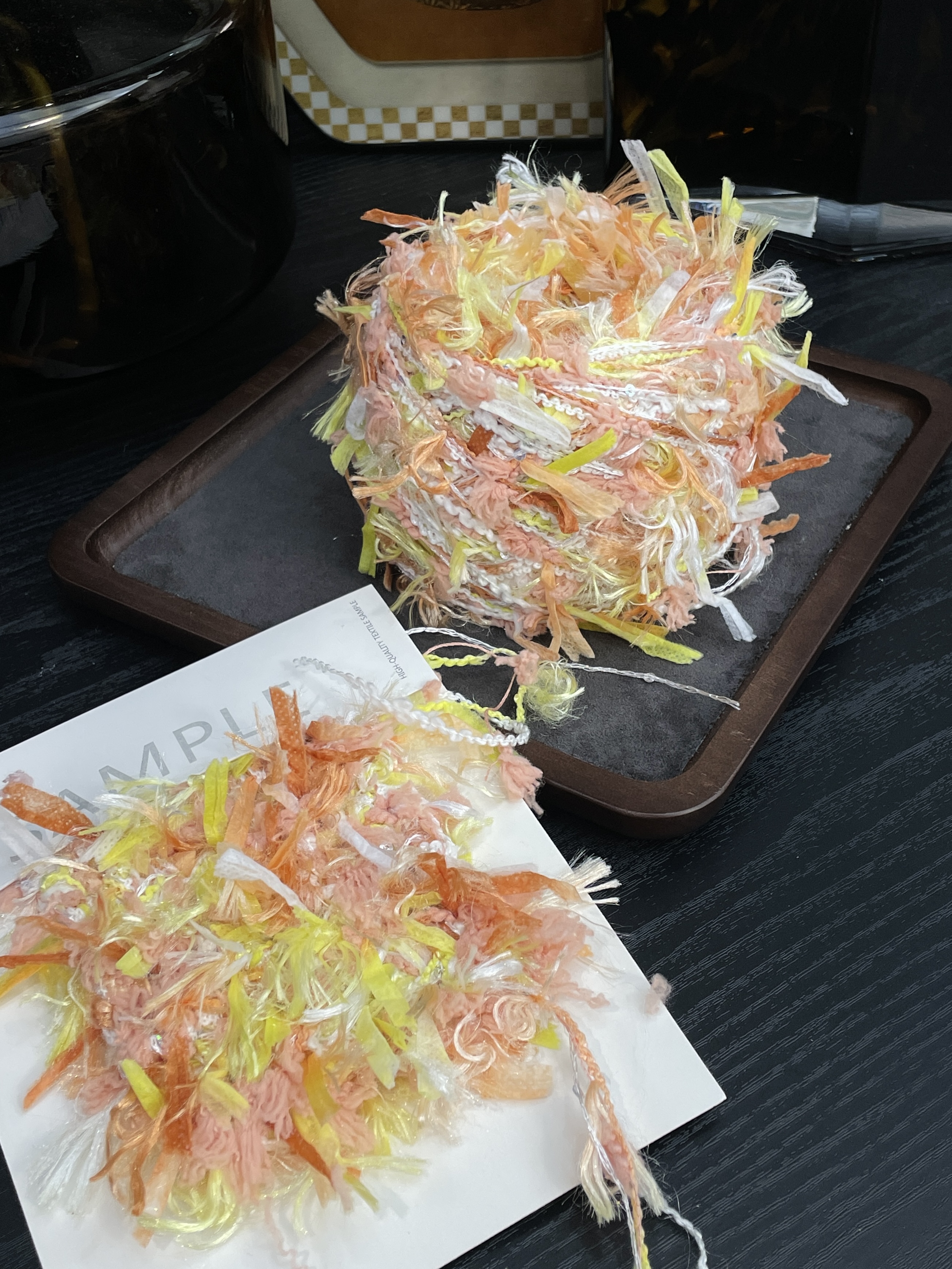 橘子汽水 手混线diy手工钩针编织毛线团棒针钩材料包帽子包包发圈