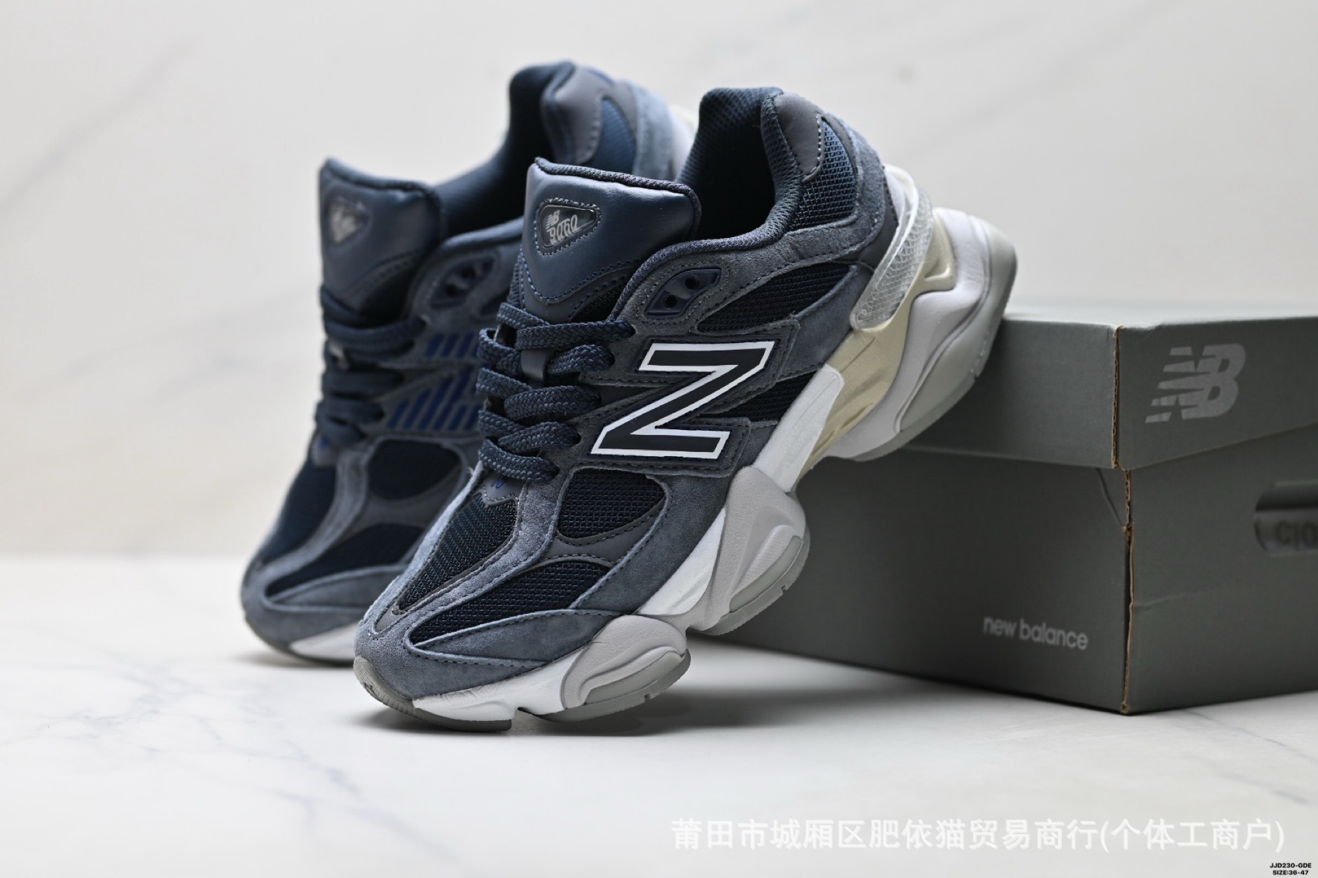 Comercio exterior nb9060 zapatos de papá New bailun Millennium Little Elephant pezuña zapatillas deportivas masculinas y femeninas red running 100 zapatos de correr