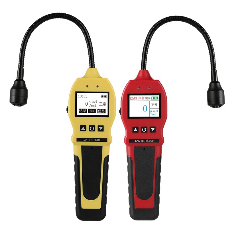 Detector portátil de fugas de gas combustible, detector de fugas de gas natural, detector de fugas de refrigerante de gas freón