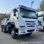 现车跨境供应HOWO牵引车6x4重汽371大马力豪沃集装箱牵引车头