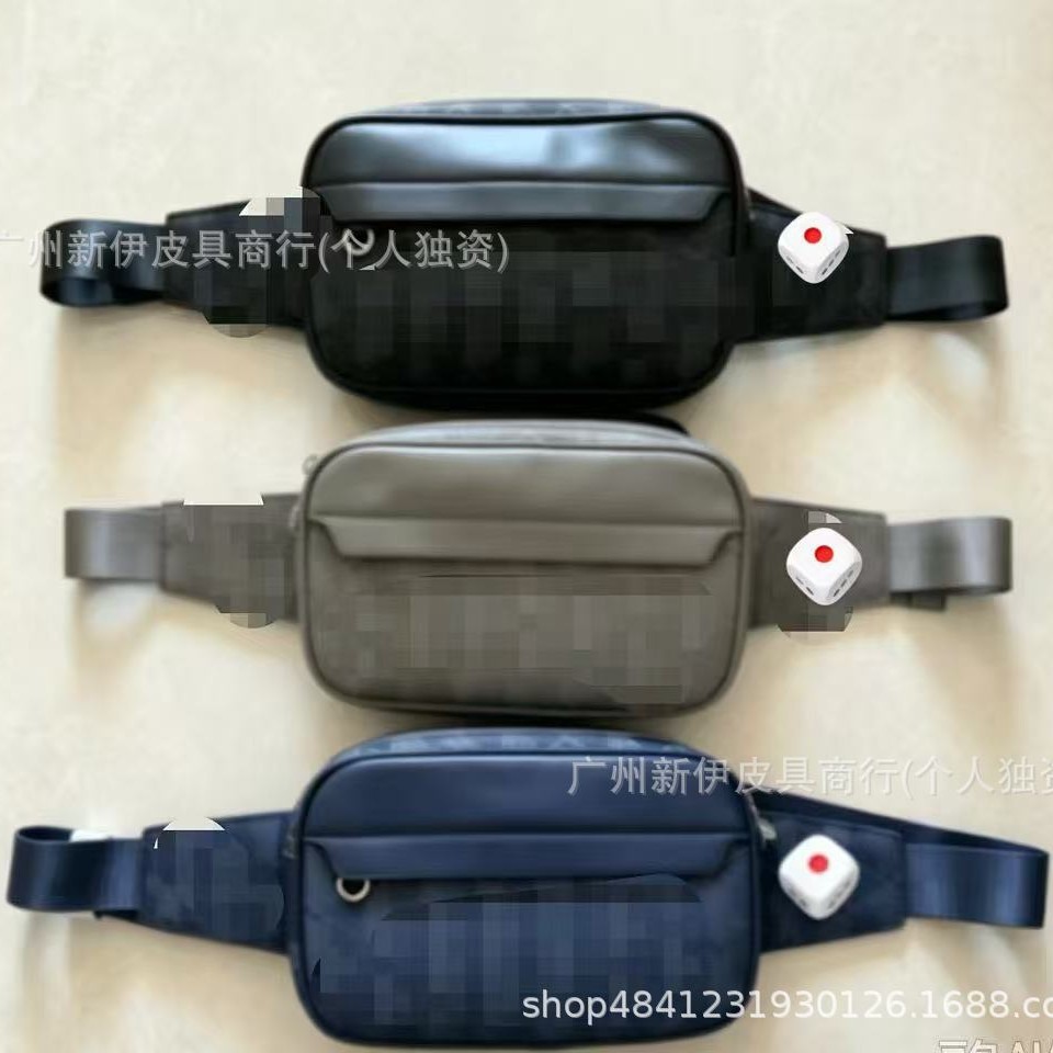 2025 New Men's Bag Fashion Versatile Shoulder Crossbody Bag Waist Bag New Men's Shoulder Bag Crossbody Bag