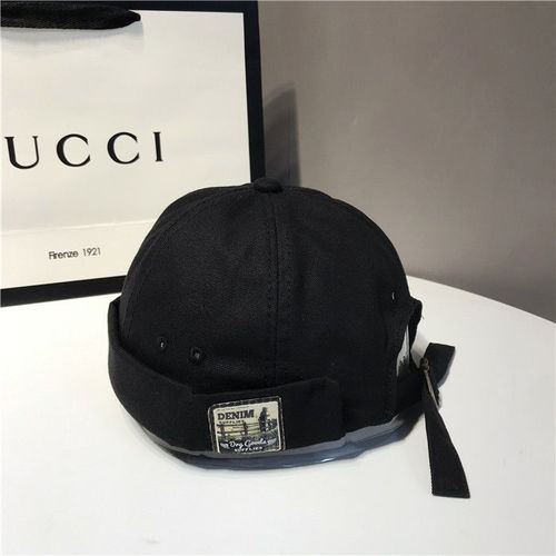 Adult Cap Children Autumn Winter Retro Brimless Bucket Hat Korean Style Versatile Landlord Hat Men Sailor Ruffian Hat DEM