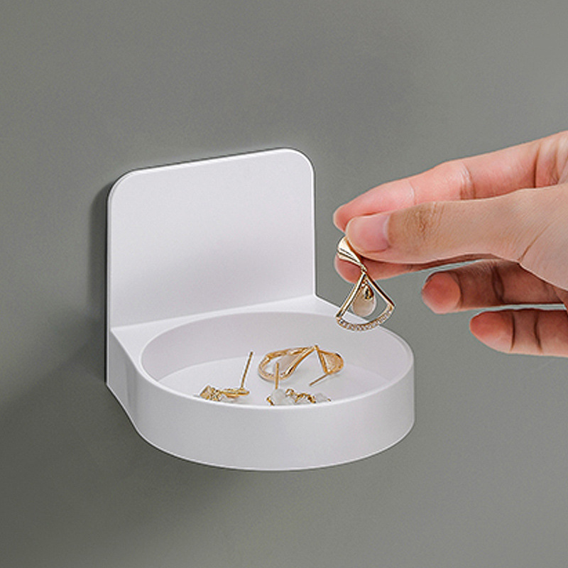 Xiaomi desinfectante de manos estante de almacenamiento base punch-libre desinfectante de manos estante de almacenamiento baño estante de almacenamiento de acrílico