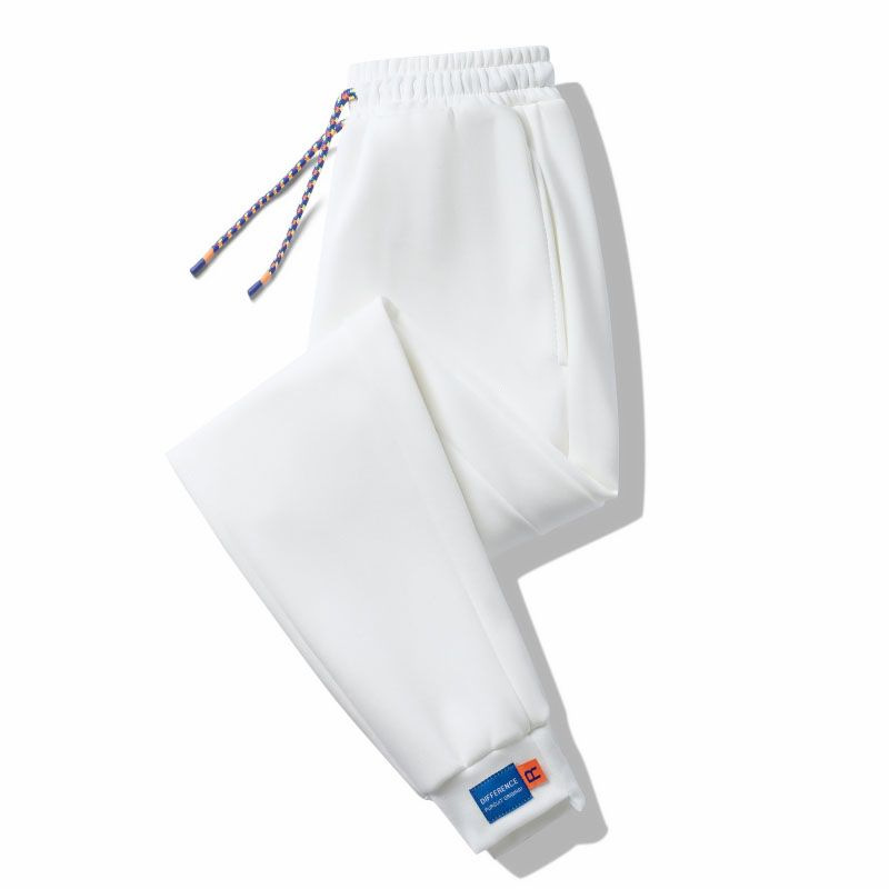 Pantalones casuales de otoño para hombres Nueva moda de talla grande cuerda colorida de moda Pantalones deportivos atados al tobillo pantalones de chándal de hip hop para estudiantes de secundaria
