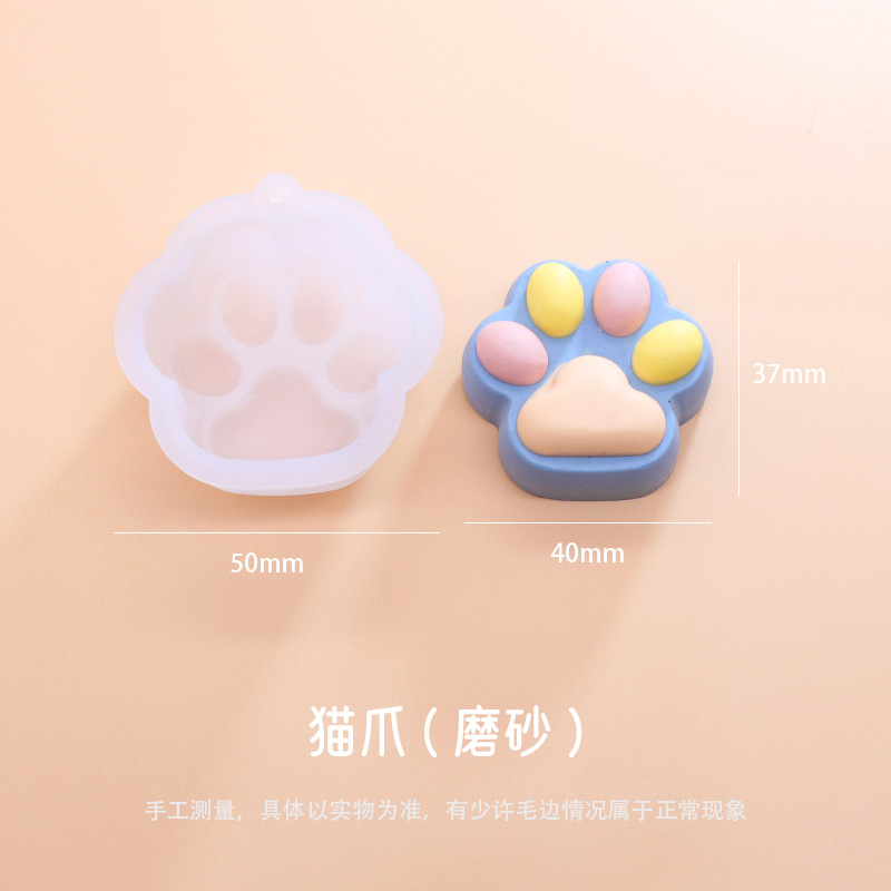 Color europeo fuego pintura sello estrella de silicona Delu amarillo pato lindo molde DIY Goka oso violento Goka alta resistencia a la temperatura