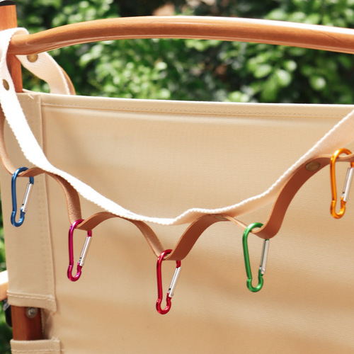 Gourd type No. 5 hanging buckle safety buckle luggage buckle spring hook mountain climbing kettle buckle LED light buckle aluminum alloy carabiner