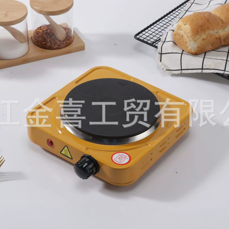 JX-6121A单板1000W可调温电热炉咖啡炉点碳炉外贸出口非洲烧烤