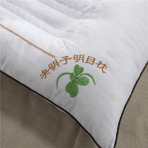 Cassia lavender buckwheat flower and grass neck pillow single adult health pillow manufacturer wholesale supply