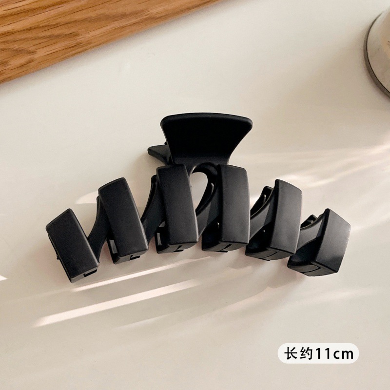 Nuevo clip de celebridad en línea elegante clip de tiburón elegante horquilla de Cabeza trasera grande clip coreano horquilla accesorios para el cabello al por mayor