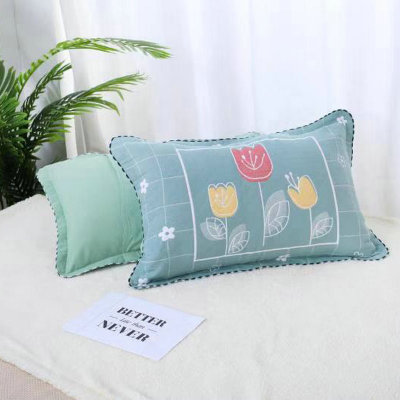 undefined6 Gauze pillow case a pair non-slip Large Single household enlarge Widen pillow caseundefined
