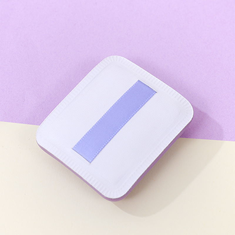 Puff de malvavisco cuadrado personalizado de fábrica, logotipo súper suave y grueso, color de impresión, maquillaje personalizado, herramienta de maquillaje de huevo