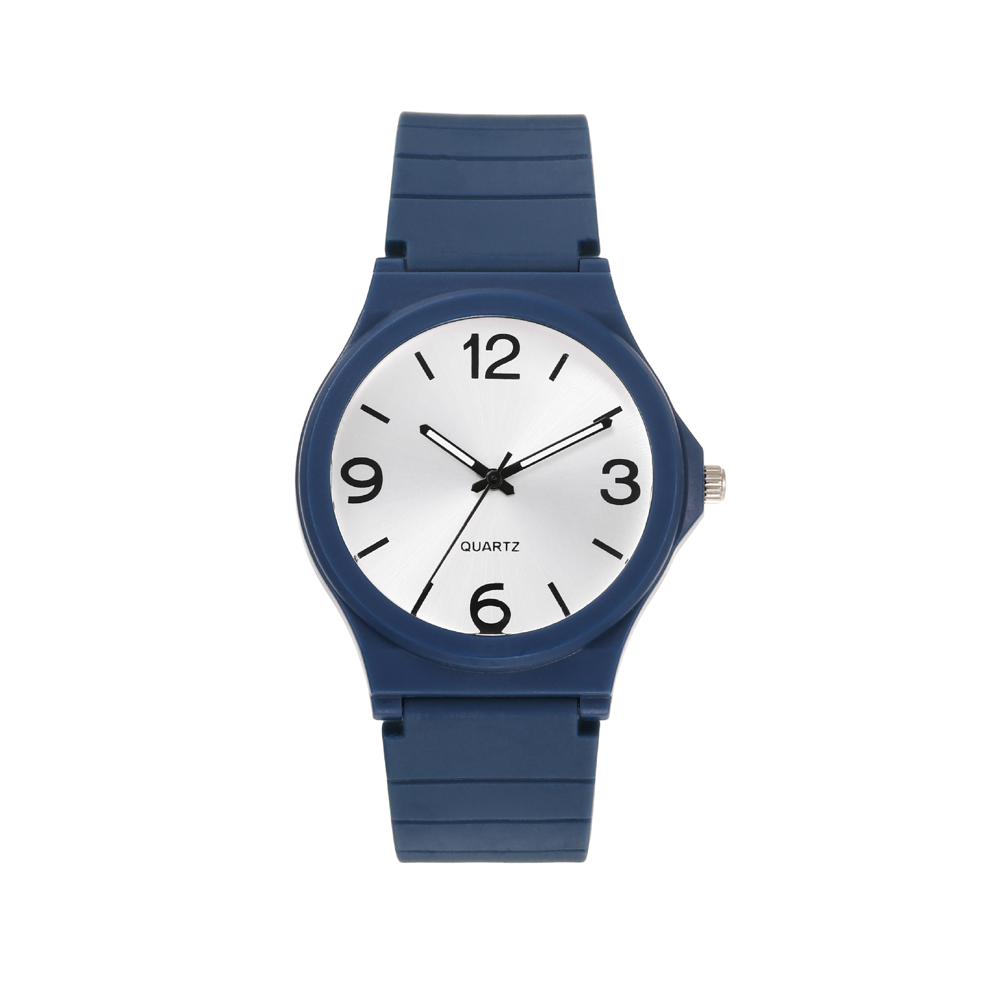 Nuevo reloj de cuarzo de tendencia reloj de pulsera de estudiantes para exámenes masculinos puntero simple reloj de estudiantes impermeable reloj de niñas