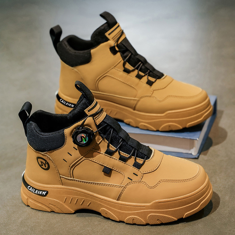 BOTAS Martin de alta gama zapatos masculinos nuevas herramientas de otoño zapatos masculinos tendencia 100 zapatos deportivos de suela gruesa botas cortas casuales