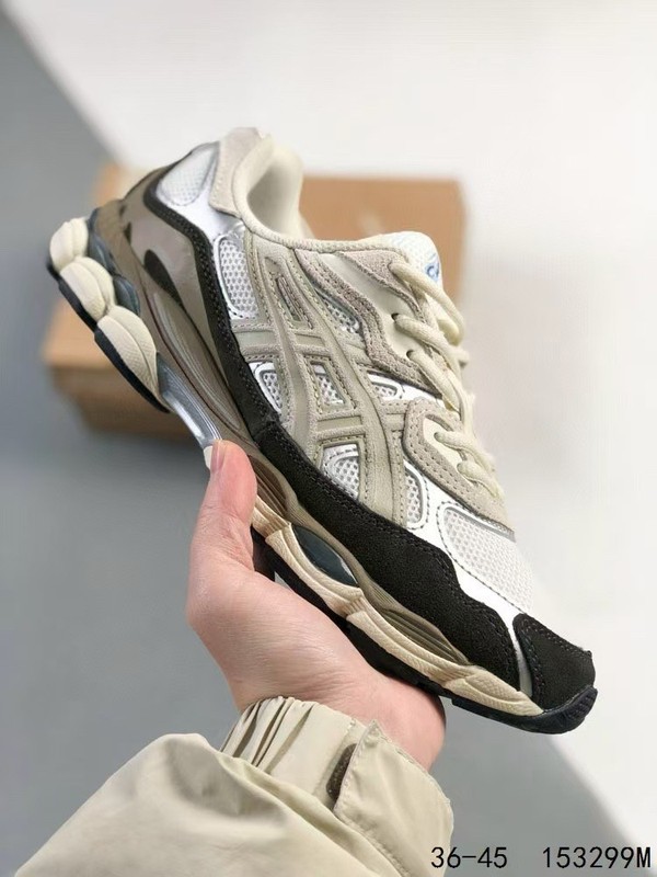 新しいレトロなランニングシューズ NYC 男性と女性のカップルモデル衝撃吸収スポーツシューズ滑り止めランニングシューズ耐摩耗性カジュアル|undefined