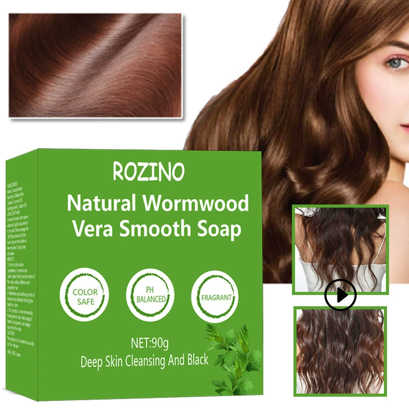 Трансграничное пятно, полный английский шампунь из полыни, мыло для контроля жирности, пушистое очищающее мыло против зуда и выпадения волос, освежающее масло для контроля мягкого увлажнения