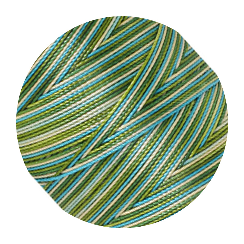 Nuevo 9 hebras de 0,5 mm línea de tejido pulsera collar di di dragón cuerda de mano cuerda de color gradiente cuerda de hilo de texto