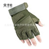 Tactics wear-resistant gloves, black eagle, fingerless