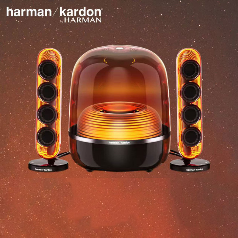 Harman Kardon Soundsticks 5 Music Crystal 5Th Generation Xuan Guang Edition Bluetooth Speaker Black Art Speaker