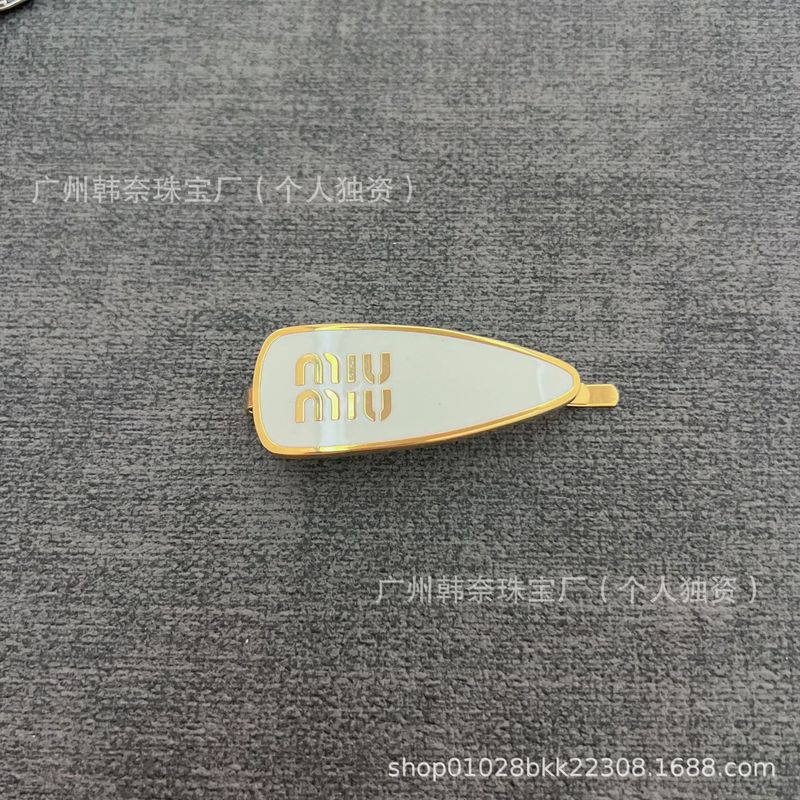 MIUMIU Miss Miu キャンディーカラーの爽やかでかわいい前髪クリップ韓国風甘い女の子サイドクリップ女性ヘアアクセサリー|undefined