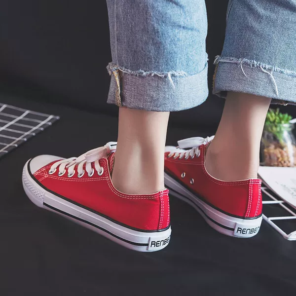 Classic style bright red
