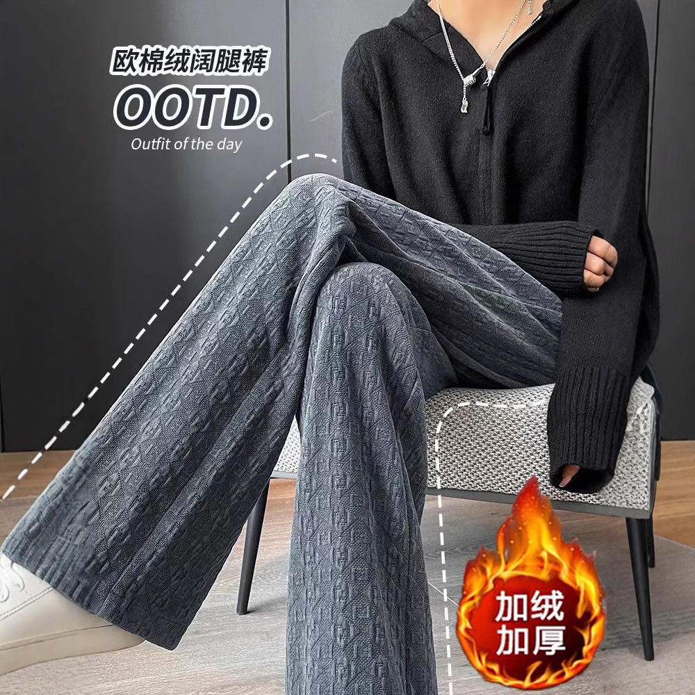 Pantalón tiro alto casual