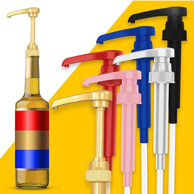 2026 Amazon's New Coffee Syrup Dispenser, Jam Bottle Presser, Syrup Pump Head, Syrup Pump