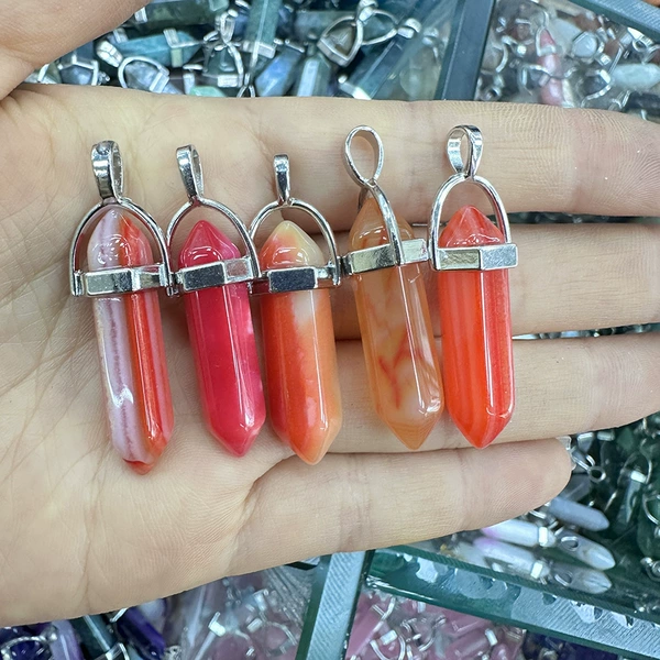 Orange stripe agate