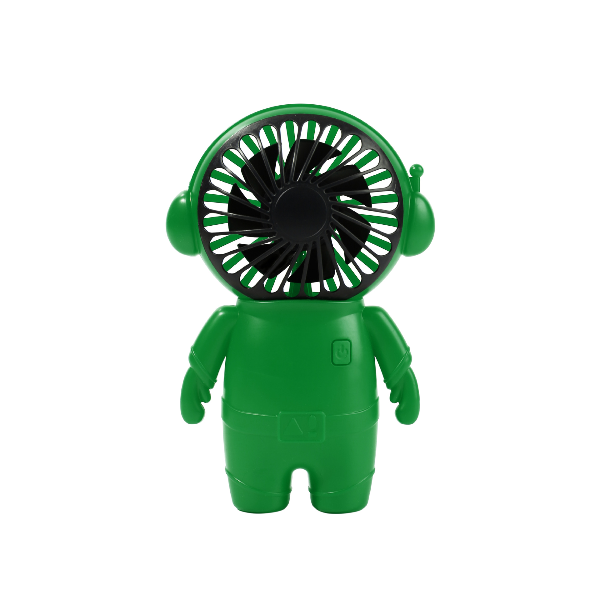 Nuevo espacio astronauta pequeño ventilador mini USB recargable astronauta estudiante portátil de escritorio regalo