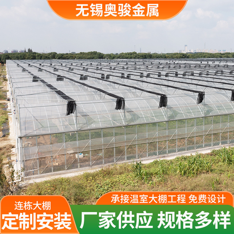 Processing and Customization of Greenhouses for Vegetables, Multi-Span Greenhouses, Warm Houses, Nursery Greenhouses, Breeding Greenhouses, Cold Houses, and Multi-Span Vegetable Greenhouses