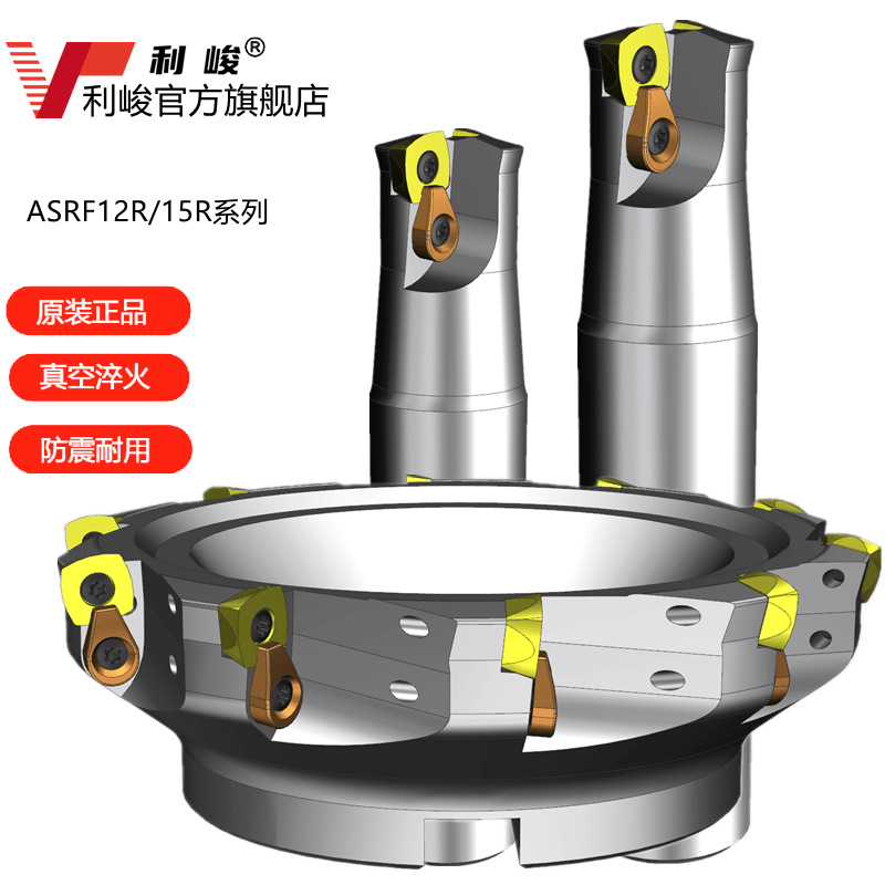  ASRF12R/15R SDMT1205 快进给开粗铣刀盘数控刀片 SDMT1505