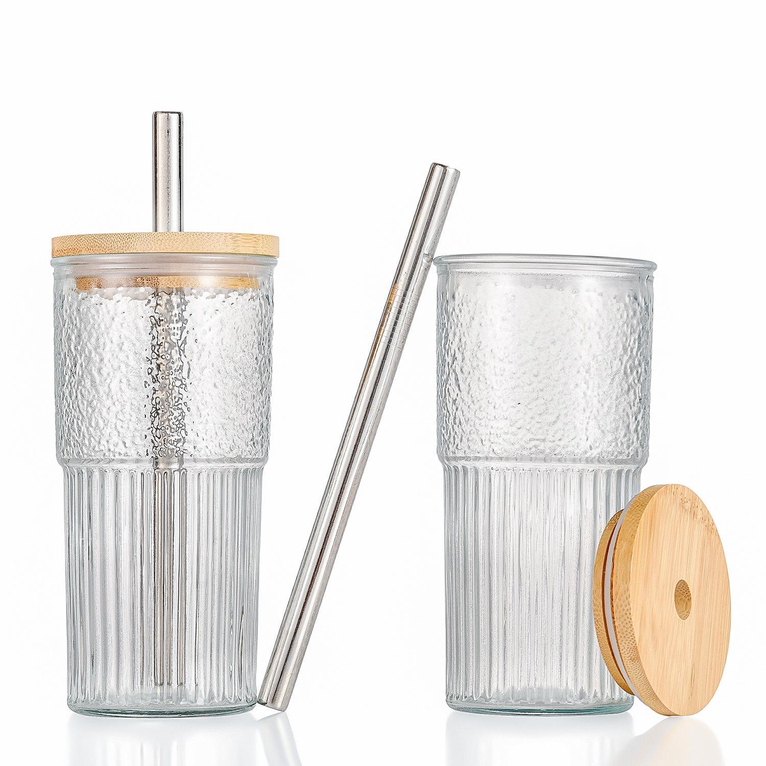 Transfronteriza nueva cubierta de madera 20oz patrón de martillo leche té vaso bebida taza vertical patrón café taza de leche taza de cerveza taza de coque