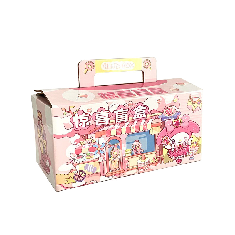 Equipaje de mano caja ciega caja de regalo conjunto de estudiantes bolsa de regalo de la escuela acompañante caja de regalo premio de clase regalos al por mayor