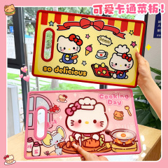 かわいいまな板家庭用両面キッチン両面まな板食品グレードのフルーツ食品サプリメント漫画ハイエンドまな板