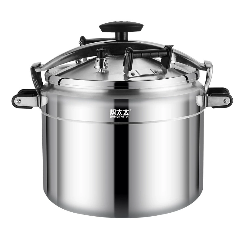 帮太太 Explosion-proof commercial aluminum pressure cooker large capacity open flame super large size multi-bottom general canteen restaurant special